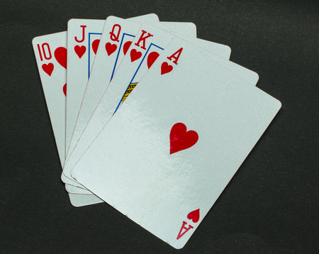 Royal flash hearts