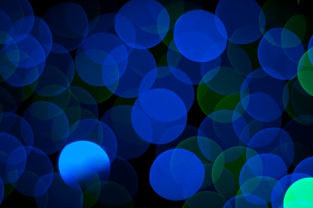Beautiful abstract background of holiday lightsの写真素材