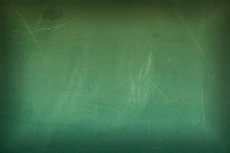 Green blank chalkboard or blackboard for backgroundの写真素材