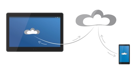 Cloud Computingのイラスト素材