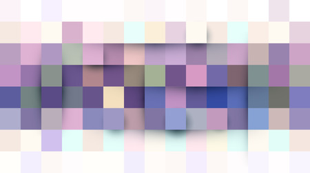 Vector pixel, mosaic, grid square color background. Illustration creative graphic design. Abstract texture, geometric tile. Digital modern pattern for banner, poster, flyer, template, wallpaperのイラスト素材