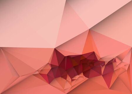 Illustration modern abstract polygon shape for wallpaper background. Vector image of graphic design...