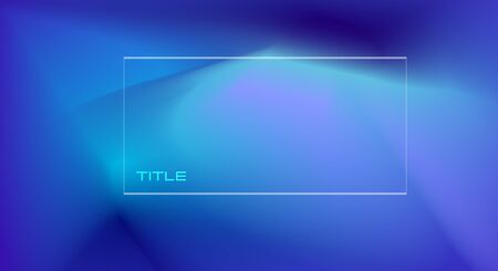 Vector abstract background, Composition colorful fluid abstraction, holographic and gradient color design for backgrounds. Layout template for banner, poster, wallpaper, flyer, brochureのイラスト素材