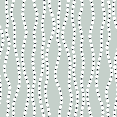 seamless pattern beadsのイラスト素材