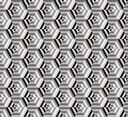 seamless geometrical hexagon pattern