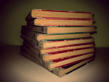 Old booksの写真素材