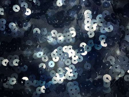 silver glitter and glareの写真素材