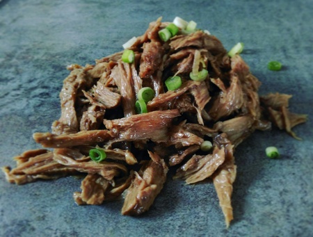 Pulled soymeatの写真素材