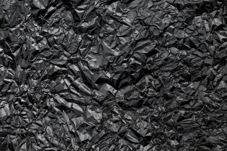 Creased aluminum foil textureの写真素材