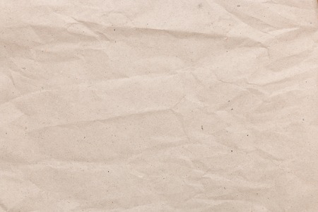 Brown wrinkle recycle paper background. Eco paper backgroundの写真素材