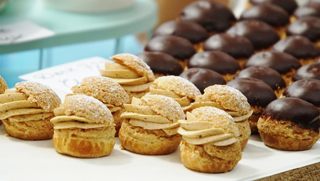 Mocha Pastry on local market