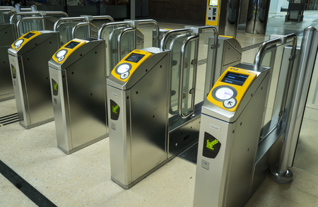 OV Loopholes Amsterdam Central Station Medium The Netherlands 02-07-2016のeditorial素材