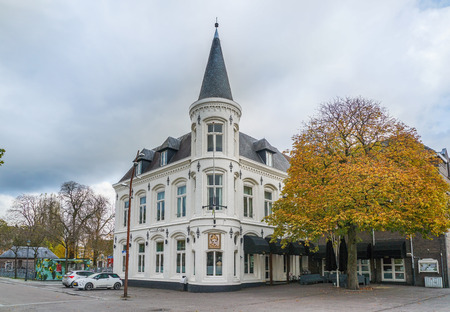 Breda, November 5th 2017: Exterior of the restaurant sister ('t zusje)のeditorial素材