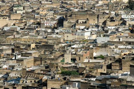 Scenic view at Fes, Moroccoの写真素材