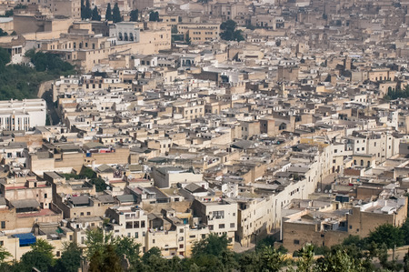 Scenic view at Fes, Moroccoの写真素材