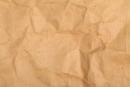 Old blank crumpled paper. Backgroundの写真素材