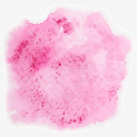 Pink spot, watercolor abstract hand painted backgroundのイラスト素材