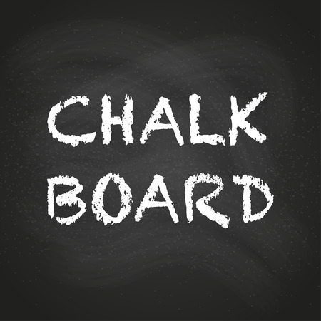 Empty chalkboard background. Dirty school chalkboard. Vector illustrationのイラスト素材