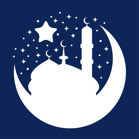 Ramadan mubarak template designのイラスト素材