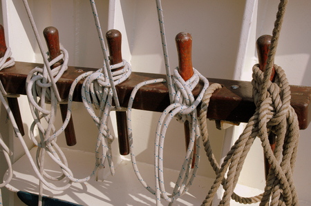 detail sailing shipの写真素材