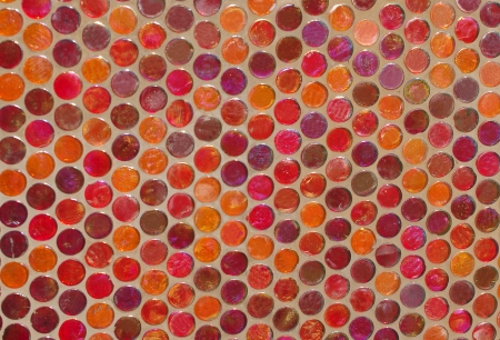 Mosaic  red background