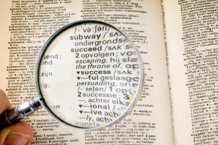 translate the English languageの写真素材