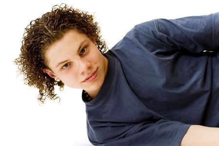 Cute vector cat with balloonの写真素材