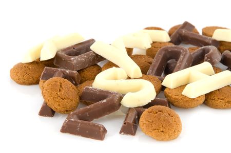 Sinterklaas candy in Hollandの写真素材