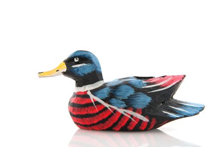 colorful duckの写真素材