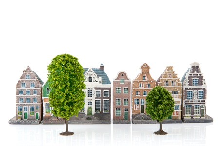 Amsterdam in miniature houses の写真素材