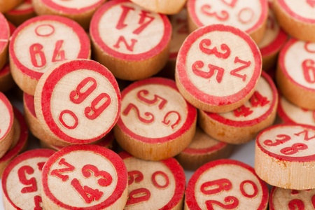 many numbers to play bingoの写真素材