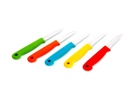 colorful little kitchen knifes