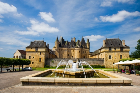 Castle JUMILHAC LE GRAND in the French Dordogneのeditorial素材