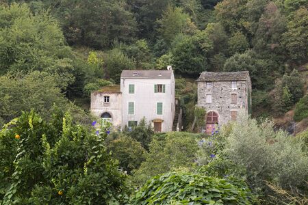 France Corsica French Casinca villageの写真素材