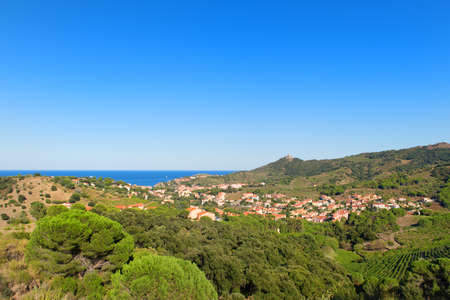 Collioure at the quest coast in France Europeの写真素材
