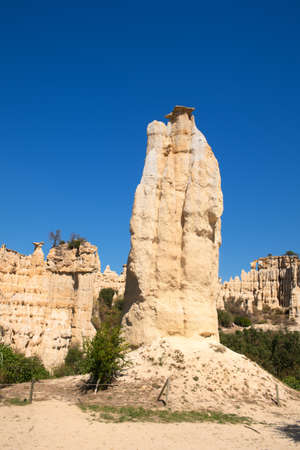 Landscape in Ille sur tet Les Orguesの写真素材
