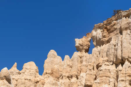 Landscape in Ille sur tet Les Orguesの写真素材