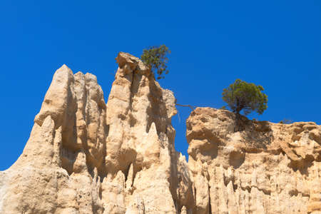 Landscape in Ille sur tet Les Orguesの写真素材