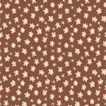 Floral Seamless Pattern  repetitive  on dark red background  のイラスト素材