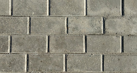 Large gray brick. wall texture. abstract background.の写真素材