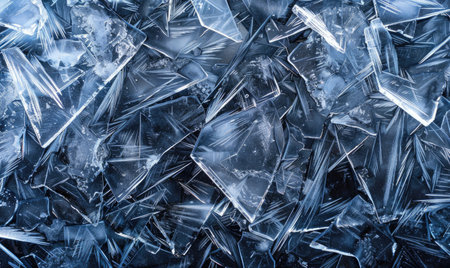 Broken ice floor background, broken ice textureの素材