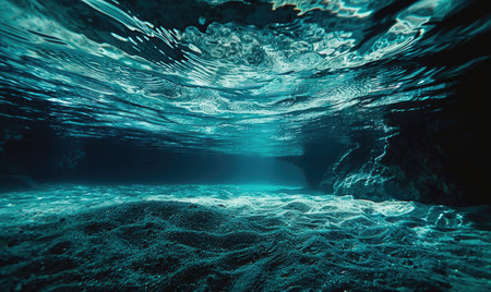 Caustic and rippling seabed surfaceの素材