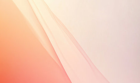 Soft gradient background transitioning from pale peach to light pinkの素材