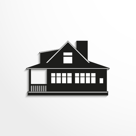 House. Vector icon.のイラスト素材