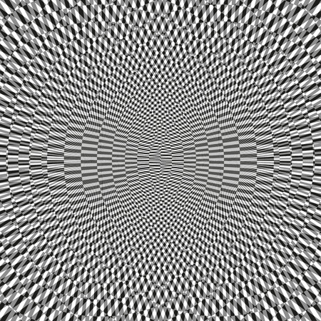 Black and white abstract pattern. Vector illustration.のイラスト素材