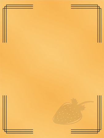 Page menu in the restaurant. Vector illustration.のイラスト素材