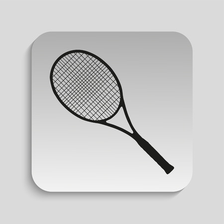 Tennis. Vector icon.のイラスト素材