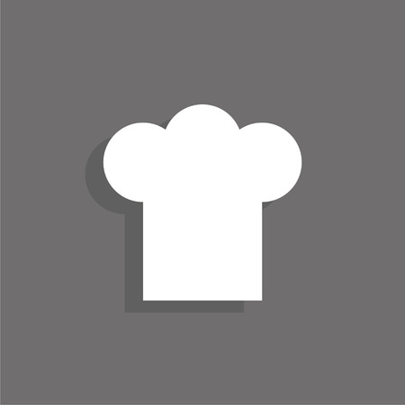 Headgear cooks. Vector icon.のイラスト素材