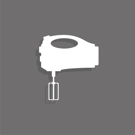 Domestic mixer. Vector icon.のイラスト素材