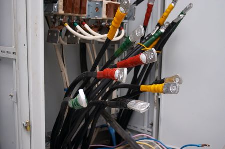 High voltage - clips and wires